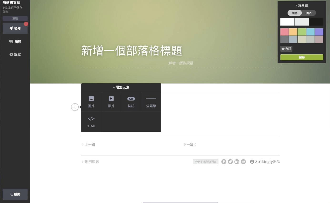 部落格文章 部落格文章